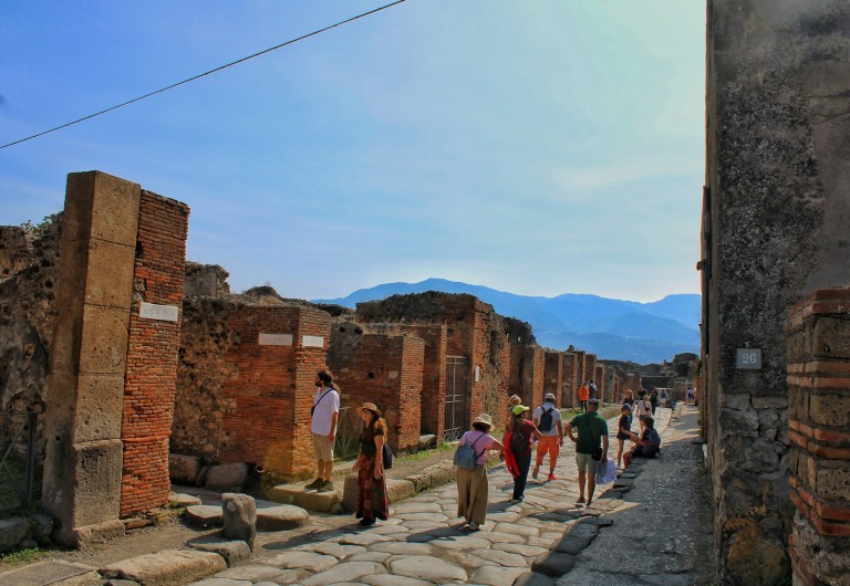 Guided Excursion to Pompeii Ruins